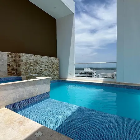 Bocagrande Duplex Sunrise - Con Vista Panoramica Apartment *